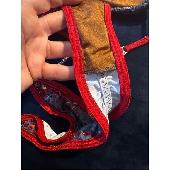 Angel Competition Bikini custom bikini small top pro bottom new never worn - Picture 6 of 6